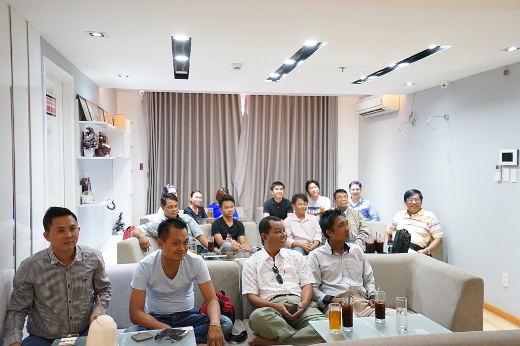 Đối tác Myanmar thăm Quang Nông