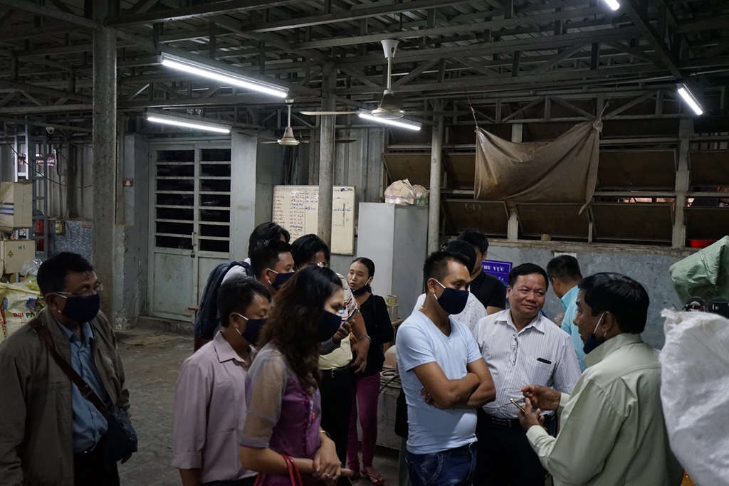 Đối tác Myanmar thăm Quang Nông