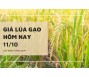 Giá lúa gạo hôm nay 11/10