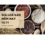 Giá lúa gạo hôm nay 15/11