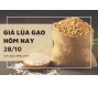 Giá lúa gạo hôm nay 28/10
