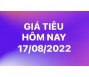 Giá tiêu hôm nay 17/8