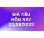 Giá tiêu hôm nay 2/8
