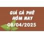 Giá cà phê hôm nay 8/4/25