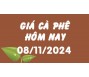 Giá cà phê hôm nay 8/11