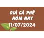 Giá cà phê hôm nay 11/7