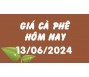 Giá cà phê hôm nay 13/6