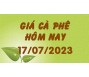 Giá cà phê hôm nay 17/7