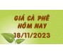 Giá cà phê hôm nay 18/11