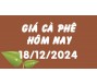 Giá cà phê hôm nay 18/12