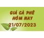 Giá cà phê hôm nay 21/7