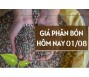 Giá phân bón hôm nay 1/8