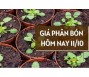 Giá phân bón hôm nay 11/10