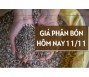 Giá phân bón hôm nay 11/11