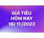 Giá tiêu hôm nay 16/11