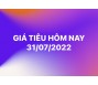 Giá tiêu hôm nay 31/7