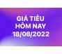 Giá tiêu hôm nay 18/8