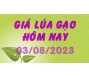 Giá lúa gạo hôm nay 3/8