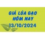 Giá lúa gạo hôm nay 3/10