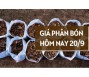 Giá phân bón hôm nay 20/9/2023