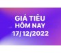 Giá tiêu hôm nay 17/12