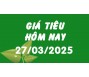 Giá tiêu hôm nay 27/3/25