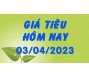 Giá tiêu hôm nay 3/4