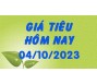 Giá tiêu hôm nay 4/10