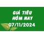 Giá tiêu hôm nay 7/11