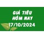 Giá tiêu hôm nay 17/10