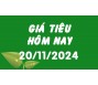 Giá tiêu hôm nay 20/11