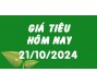 Giá tiêu hôm nay 21/10