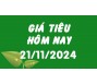Giá tiêu hôm nay 21/11