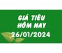 Giá tiêu hôm nay 26/1
